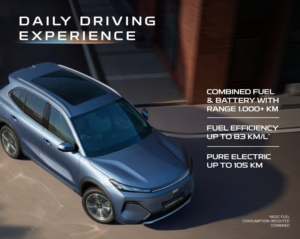Geely Starray EM-i on the Road